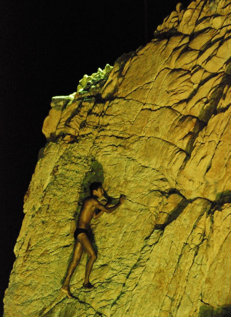 Cliff divers / Clavadistas de Acapulco