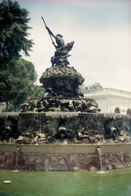 Fuente de Neptuno, Lima, Peru