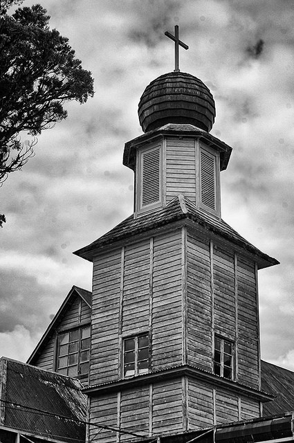 Torre de la Iglesia de Oxapampa, Perú